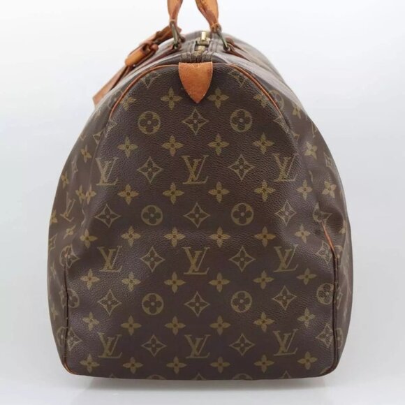 LOUIS VUITTON Monogram Keepall 55 Boston Bag - Picture 14 of 16